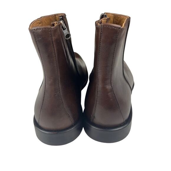 DONALD‎ PLINER RYAN LEATHER MEMORY FAOM BOOTS IN CAPPUCCINO NWOB MEN'S SIZE 8 - Picture 11 of 15
